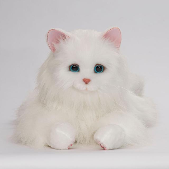 しっぽふりふり あまえんぼうねこちゃん 電動 ぬいぐるみ 電子